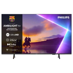 Téléviseur LED Ambilight PHILIPS 43PUS8550/12 (Plat, 43 pouces / 108 cm, UHD 4K, SMART TV, Ambilight)